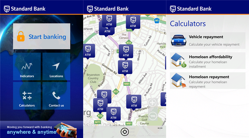 Standard Bank app