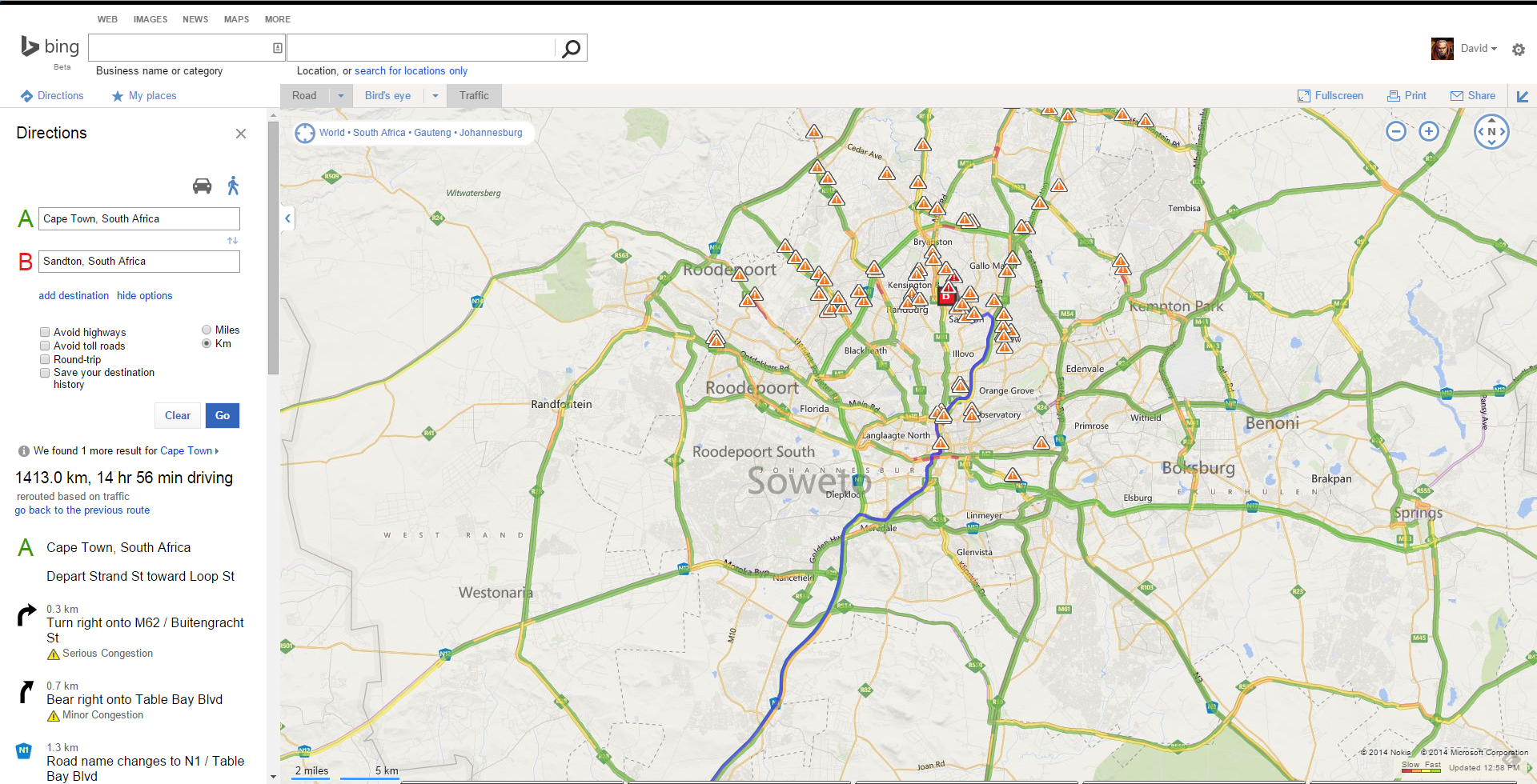 Microsoft's Bing Maps gets AI traffic prediction for SA ...
