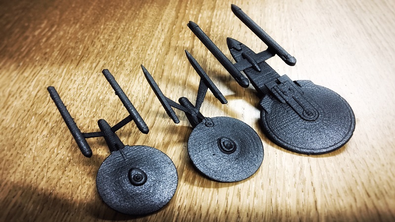 Here Are The Files To 3d Print Every Version Of The Uss Enterprise