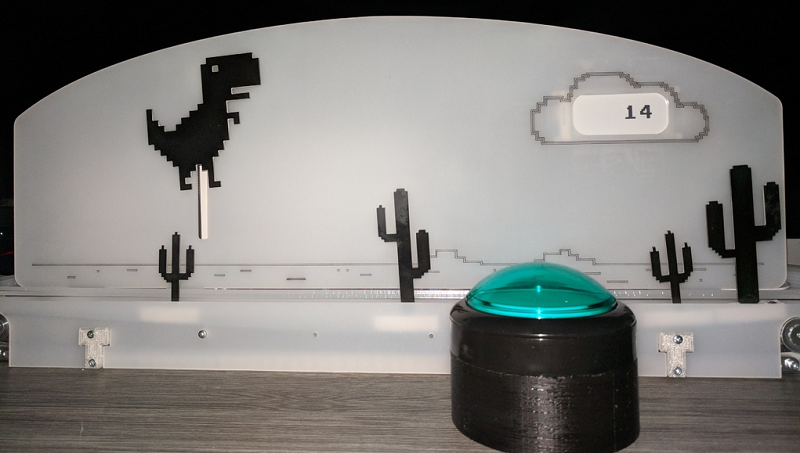 The Chrome T Rex Offline Game Has Been Turned Into A Physical