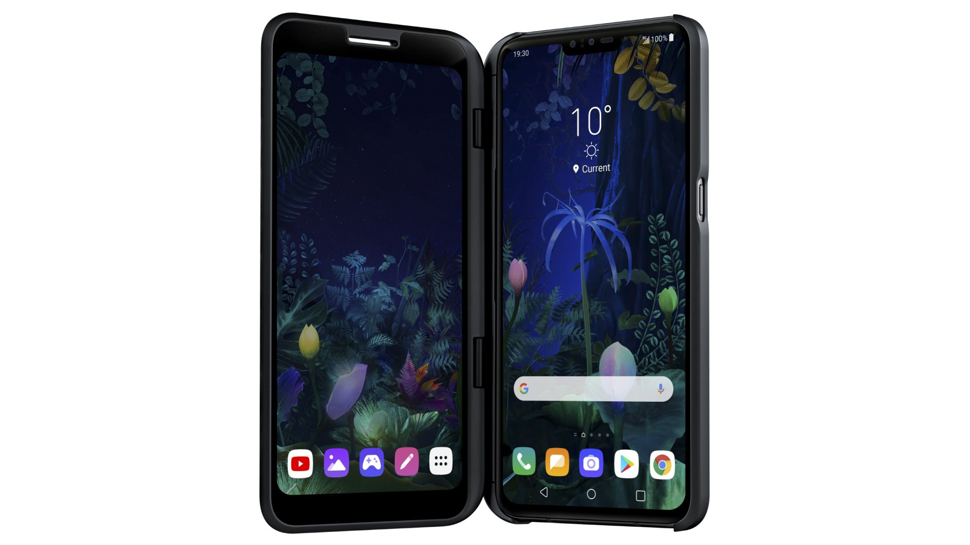 Image result for LG V50 with dual screens