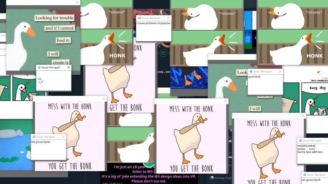 Desktop Goose brings the Untitled Goose Game shenanigans ...
